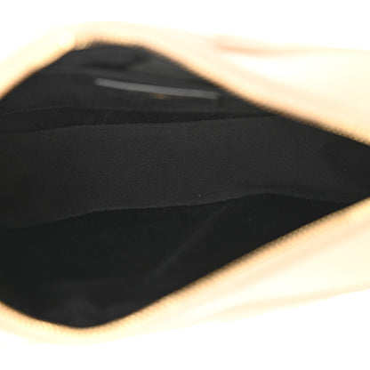 Saint Laurent Calfskin Matelasse Monogram Lou Camera Bag Dark Beige 6 of 12
