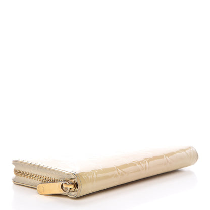Louis Vuitton Vernis Zippy Wallet Blanc Corail 4 of 16