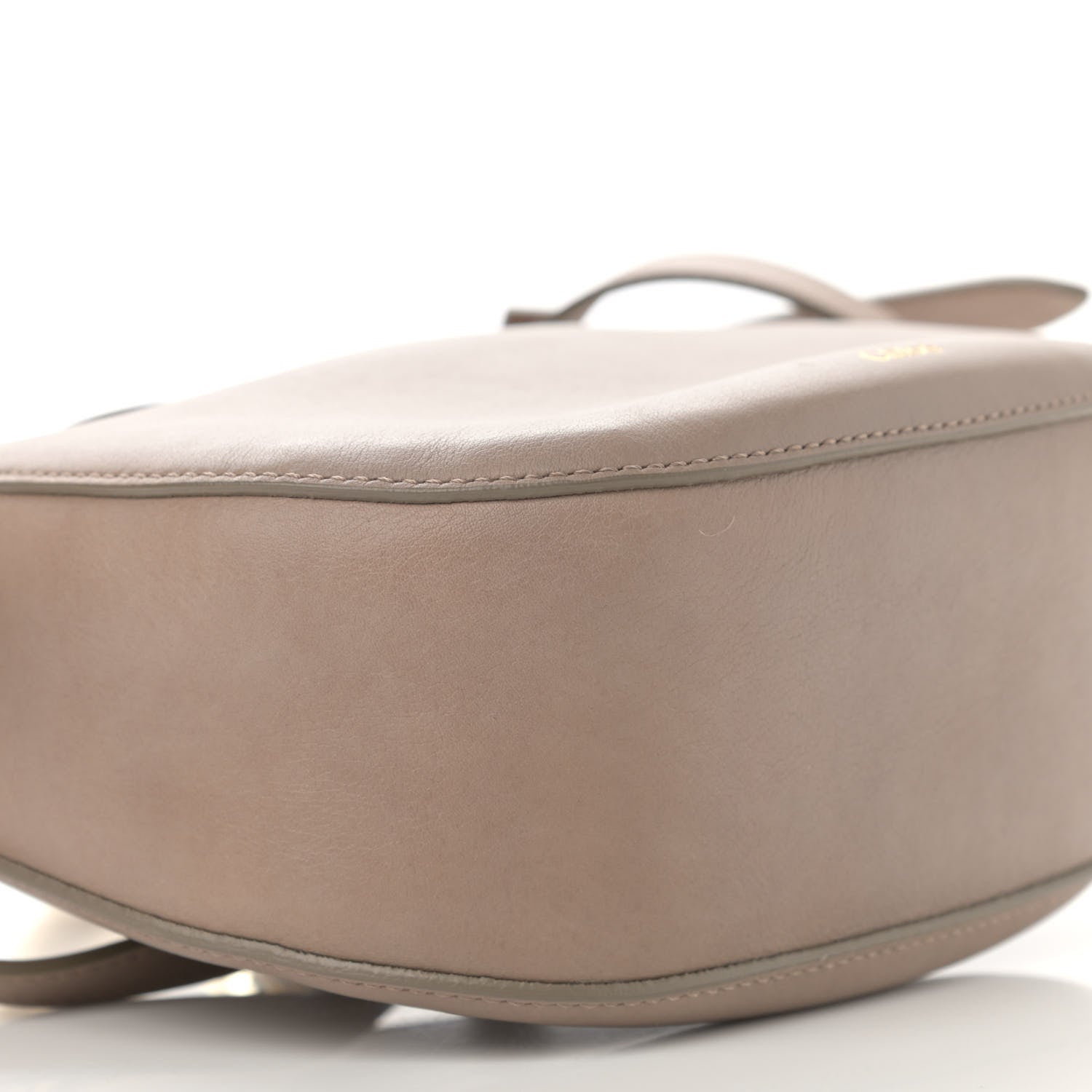 Chloe Small Grain Calfskin Kiss Bag Motty Grey 9 of 11