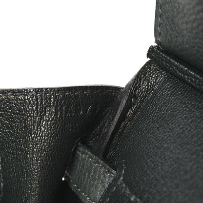 Hermes Togo Birkin 25 Vert Fonce 7 of 13