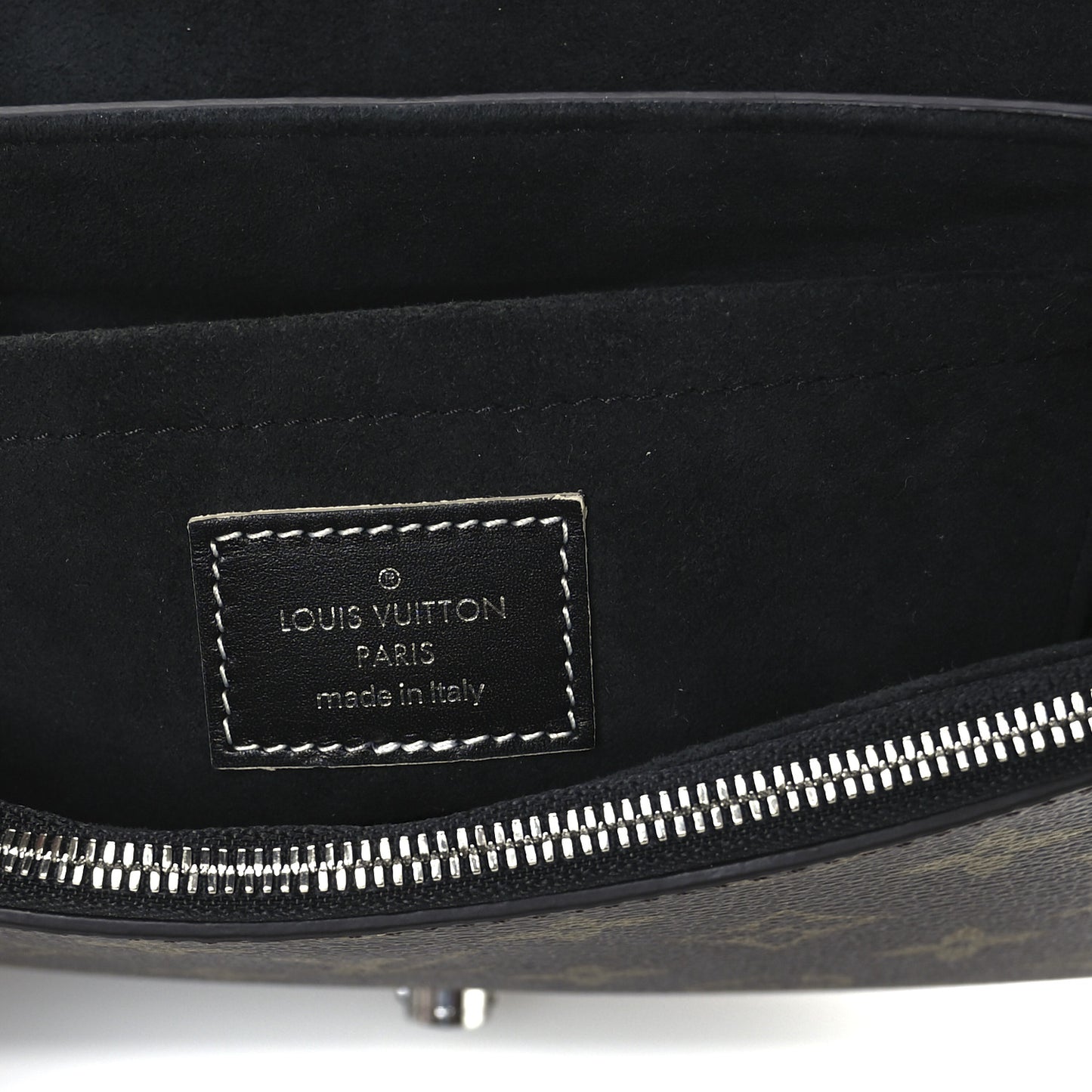 Calfskin Monogram Chain It Bag PM Black