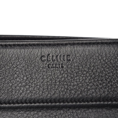 Celine Supple Calfskin Medium Phantom Luggage Black 6 of 18