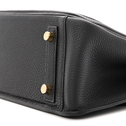 Hermes Togo Swift Birkin En Desordre Sellier 30 Black 10 of 12