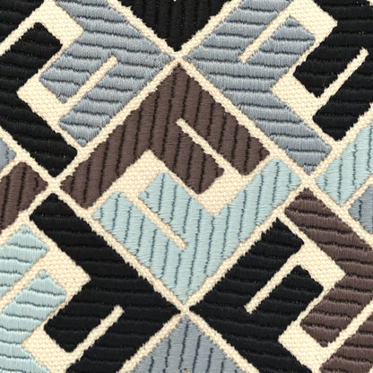 Fendi Canvas Vitello Grace FF Multicolor Embroidered Nano Fendigraphy Hobo Charm Multicolor Gianduia Anice 8 of 10