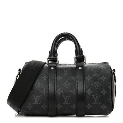 Louis Vuitton Reverse Monogram Eclipse Keepall Bandouliere 25 1 of 14
