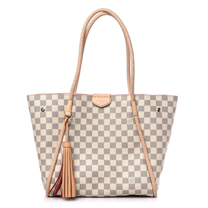 Louis Vuitton Damier Azur Propriano Rose Ballerine 1 of 8