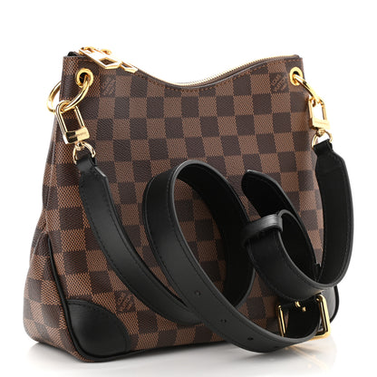Louis Vuitton Damier Ebene Odeon PM Black 3 of 9