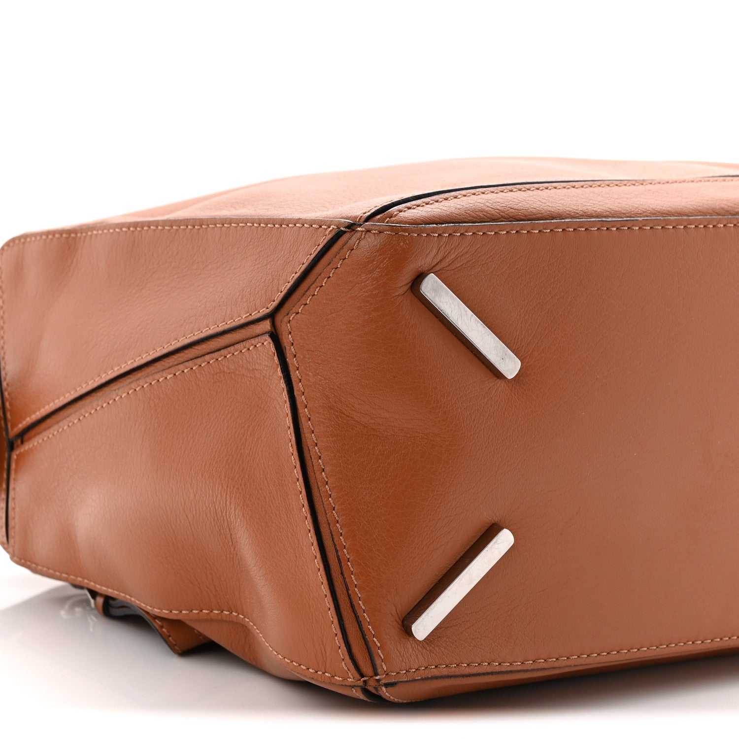 Loewe Calfskin Medium Puzzle Bag Tan 16 of 19