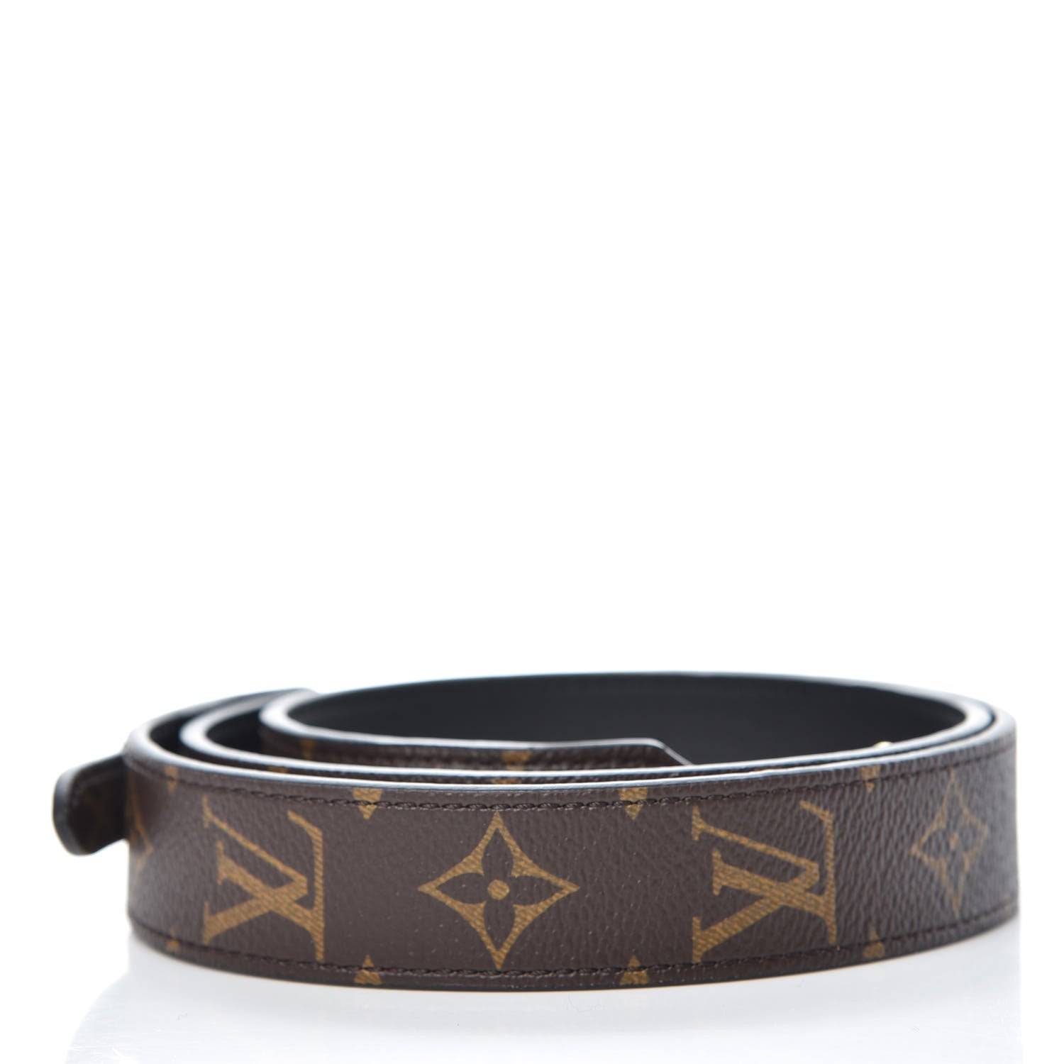 Louis Vuitton Monogram Bandouliere Shoulder Strap XL Black 2 of 5