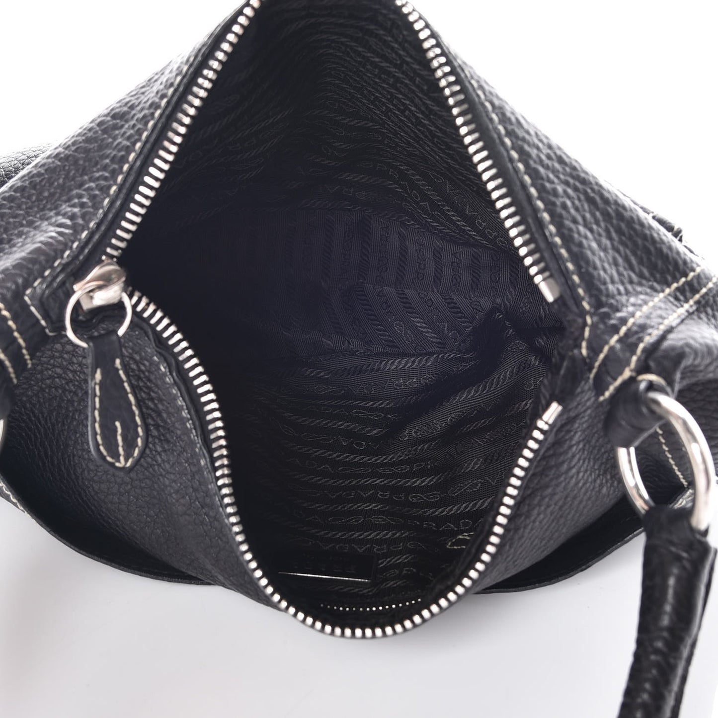 Vitello Daino Hobo Black
