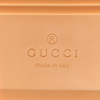 Gucci GG Monogram Lavaredo Eco Fabric Mens Slide Sandals With Straps 7 Beige Ebony Light Brown 6 of 8