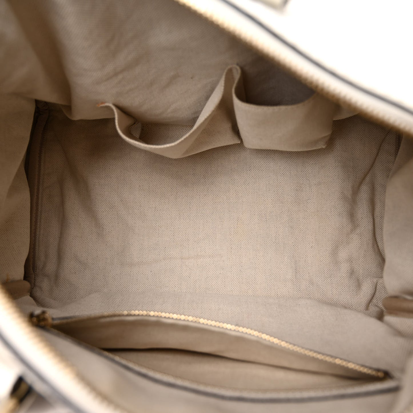 Calfskin Vintage Web Medium Boston White
