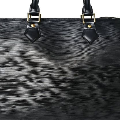 Louis Vuitton Epi Speedy 35 Black 7 of 9