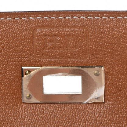 Hermes Epsom Verso Kelly Retourne 35 Rose Jaipur Gold 17 of 32