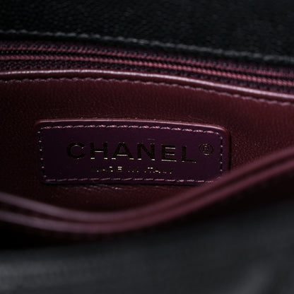 Chanel Caviar Quilted Extra Mini Coco Handle Flap Black 5 of 8