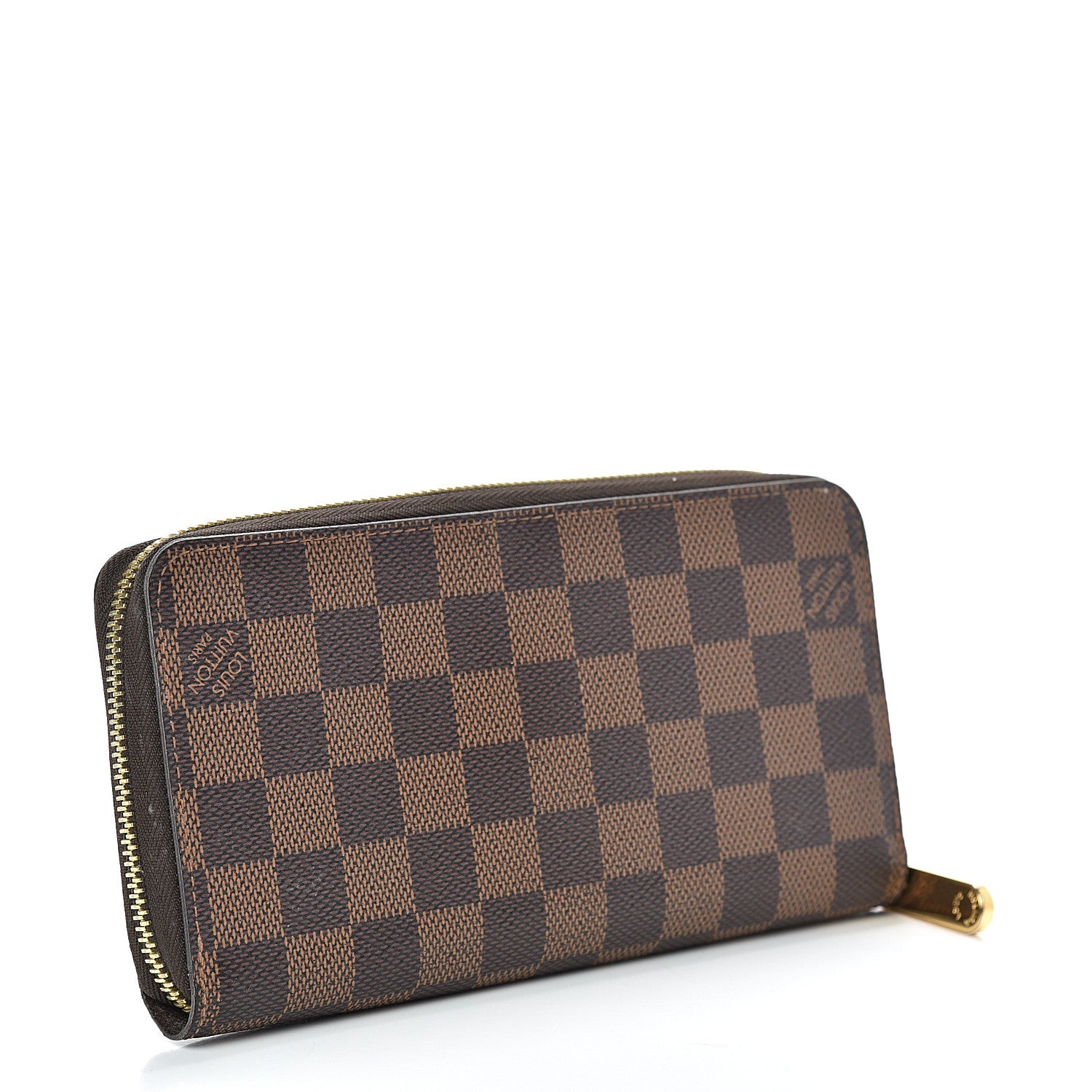 Louis Vuitton Damier Ebene Zippy Wallet 2 of 13
