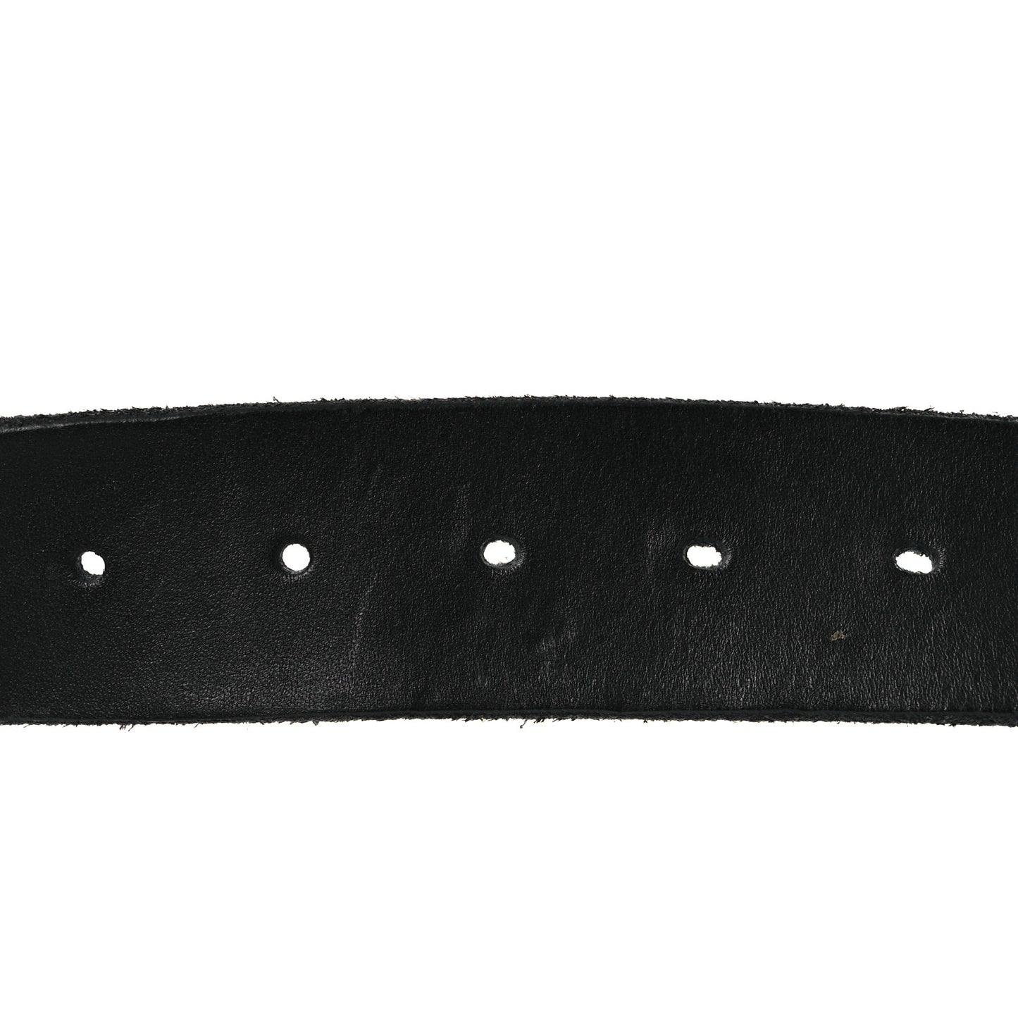 Faded Calfskin Snake Double G 40mm Belt 90 36 Black