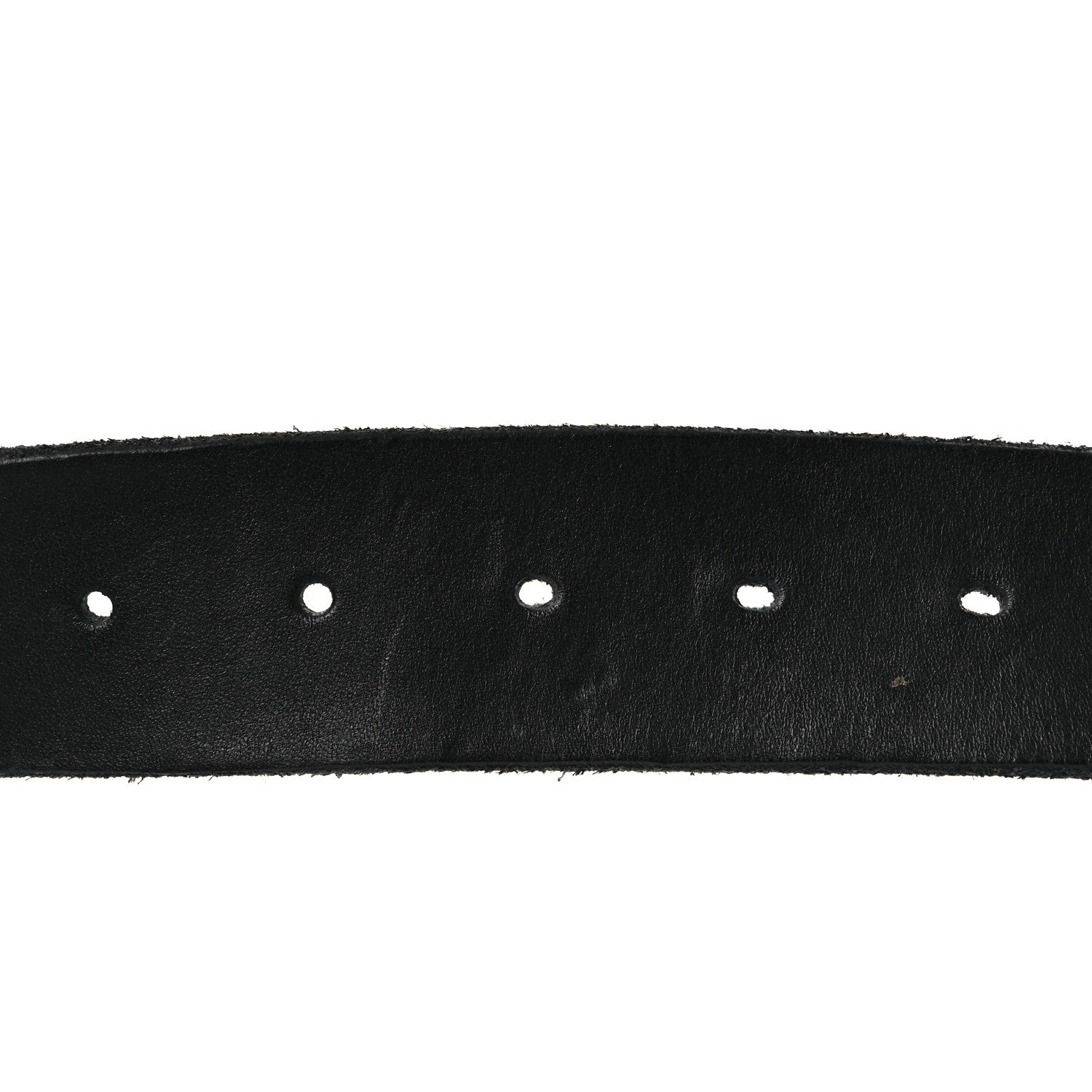 Gucci Faded Calfskin Snake Double G 40mm Belt 90 36 Black 4 of 7