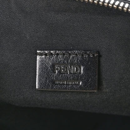 Fendi Calfskin Faces Pouch Black 6 of 8