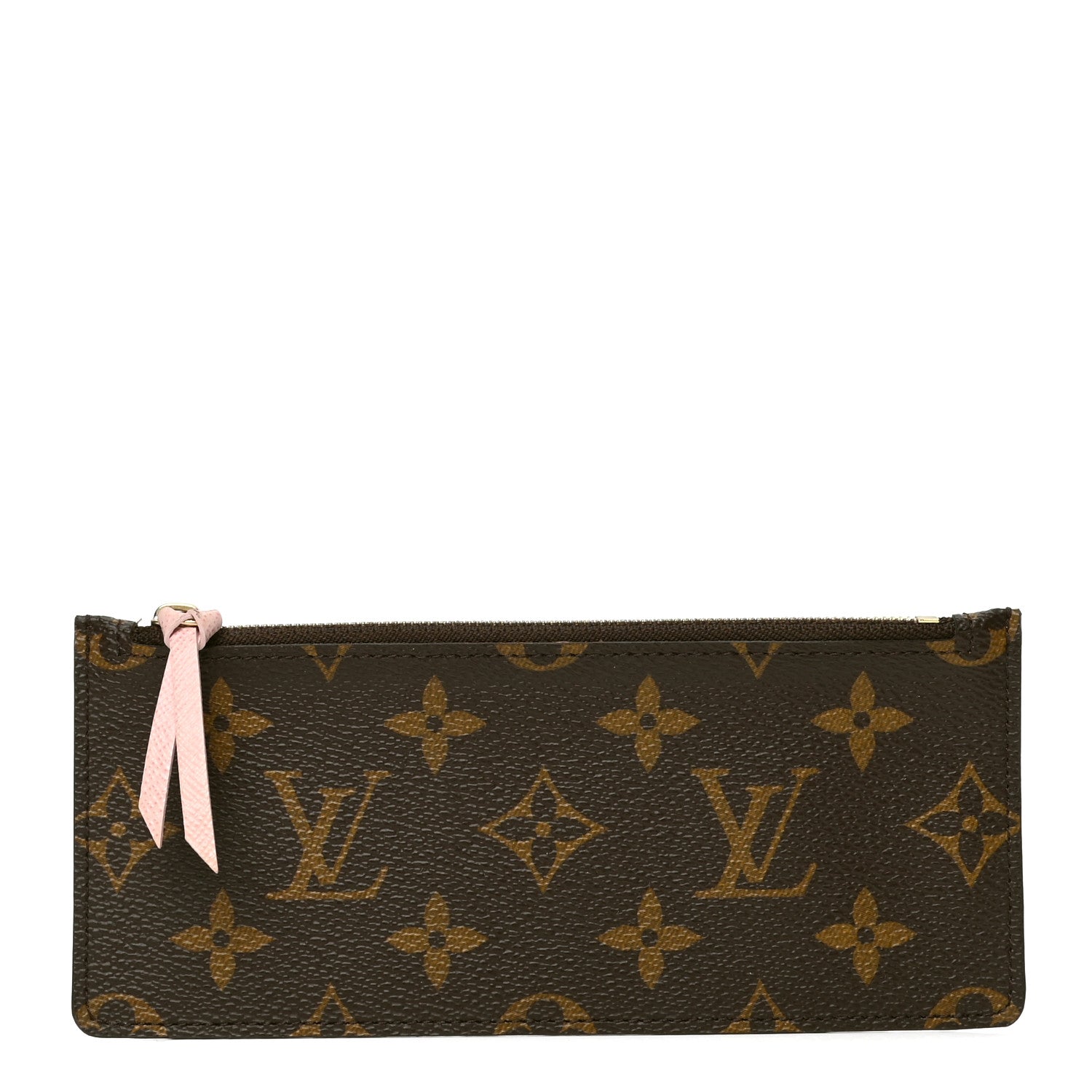 Louis Vuitton Monogram Josephine Wallet Zippered Insert Rose Ballerine 1 of 4