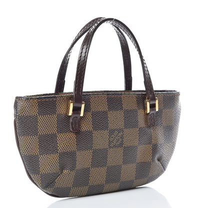 Louis Vuitton Damier Ebene Manosque GM Pochette 3 of 10