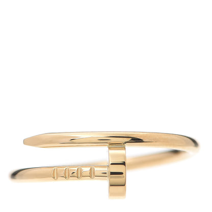 Cartier 18K Yellow Gold Small Juste Un Clou Ring 58 8.25 1 of 6