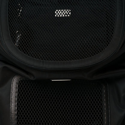Prada Re-Nylon Saffiano Pet Carrier Backpack Black 6 of 10