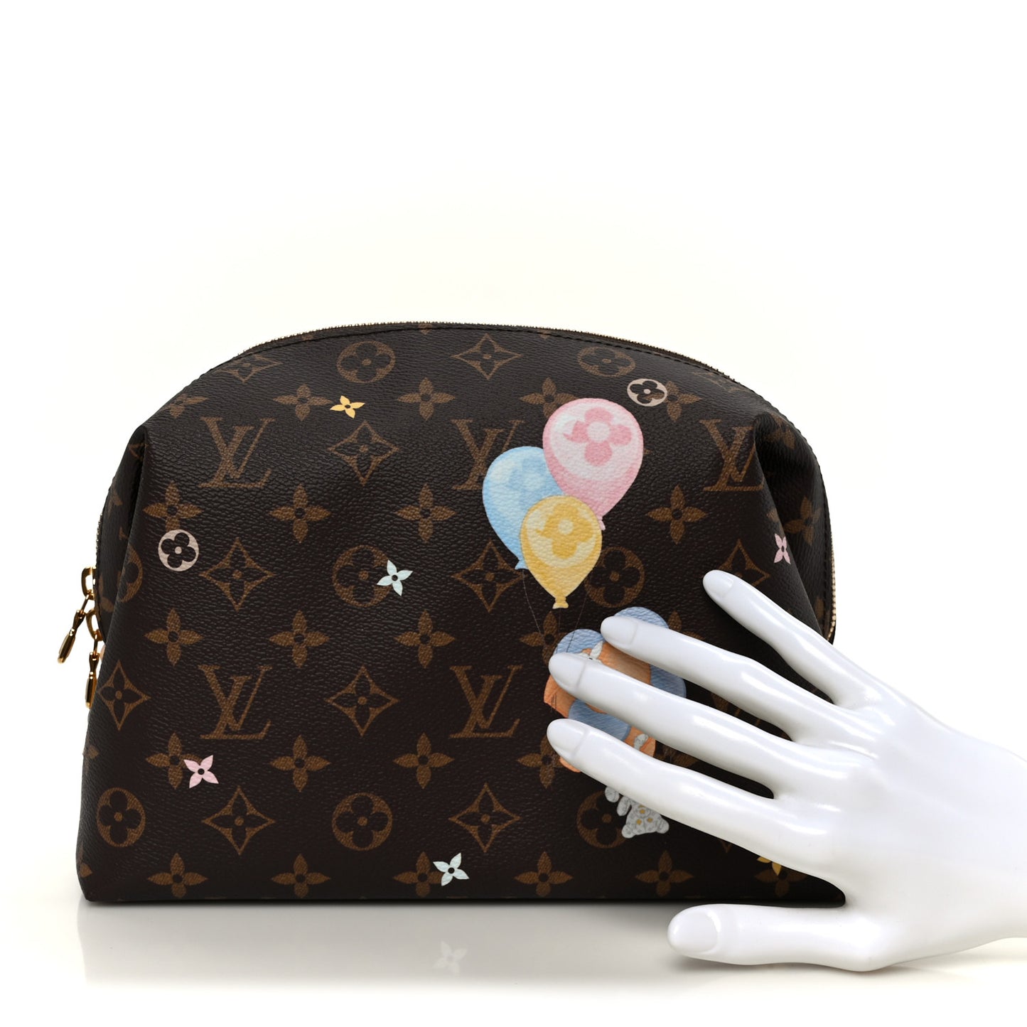 Monogram Vivienne Cosmetic Pouch GM