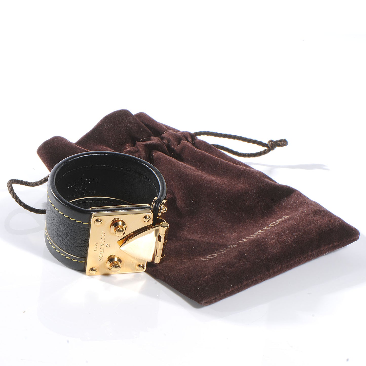 Suhali S Lock Bracelet Black