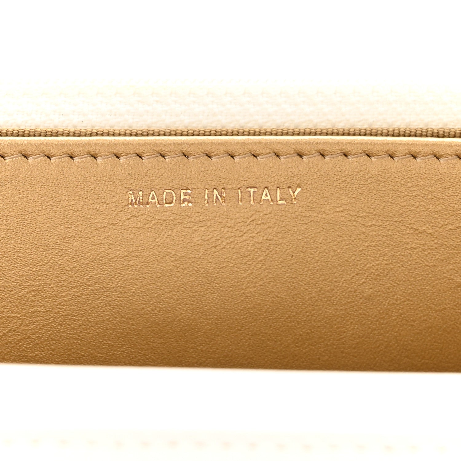 Chanel Lambskin Quilted CC Pearl Crush Wallet on Chain WOC White 13 of 25