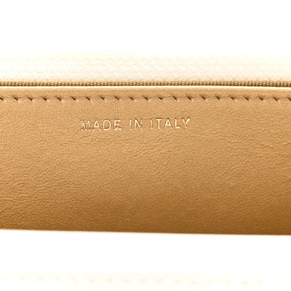 Chanel Lambskin Quilted CC Pearl Crush Wallet on Chain WOC White 13 of 25