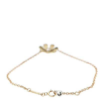 Tiffany 18K Yellow Gold Sterling Silver Return to Daisy Chain Bracelet 3 of 7
