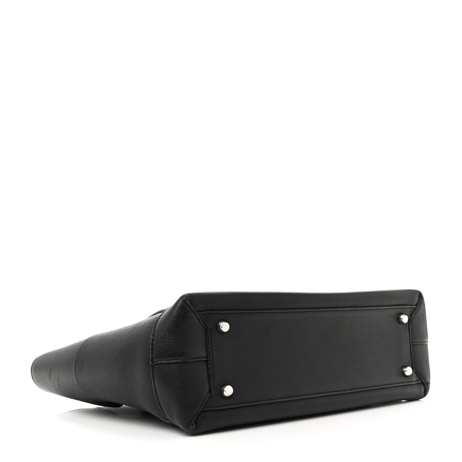 Bottega Veneta Grained Calfskin Maxi Intrecciato Medium Arco Black 7 of 13