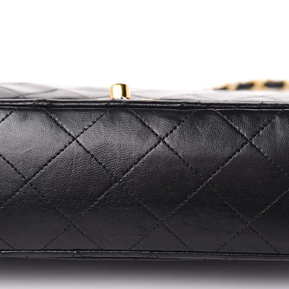 Chanel Lambskin Quilted Small Double Flap Black 13 of 21