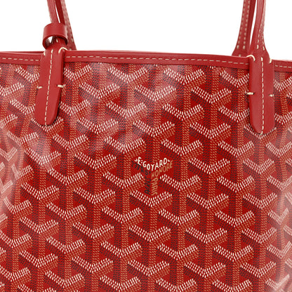 Goyard Goyardine Reversible Mini Anjou Red 15 of 22