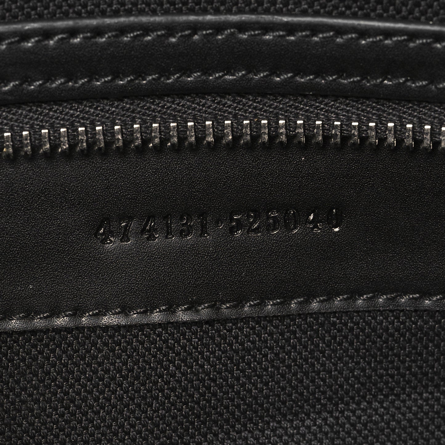 Soft GG Supreme Monogram Appia Calfskin Web Medium Carry On Duffle Bag Black Grey