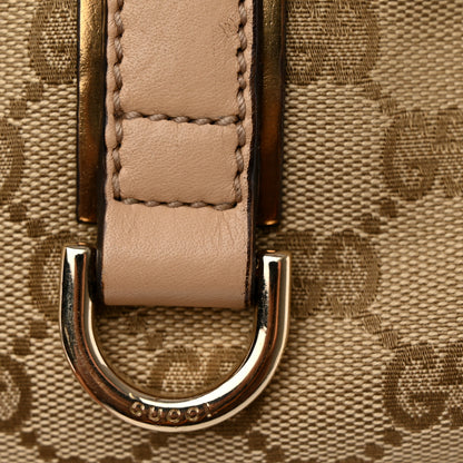 Gucci Monogram Medium New Britt Tote Beige 15 of 15