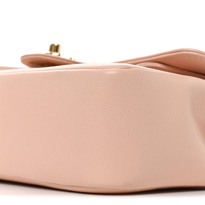 Chanel Shiny Caviar Preppy Coco Small Flap Light Pink 10 of 11