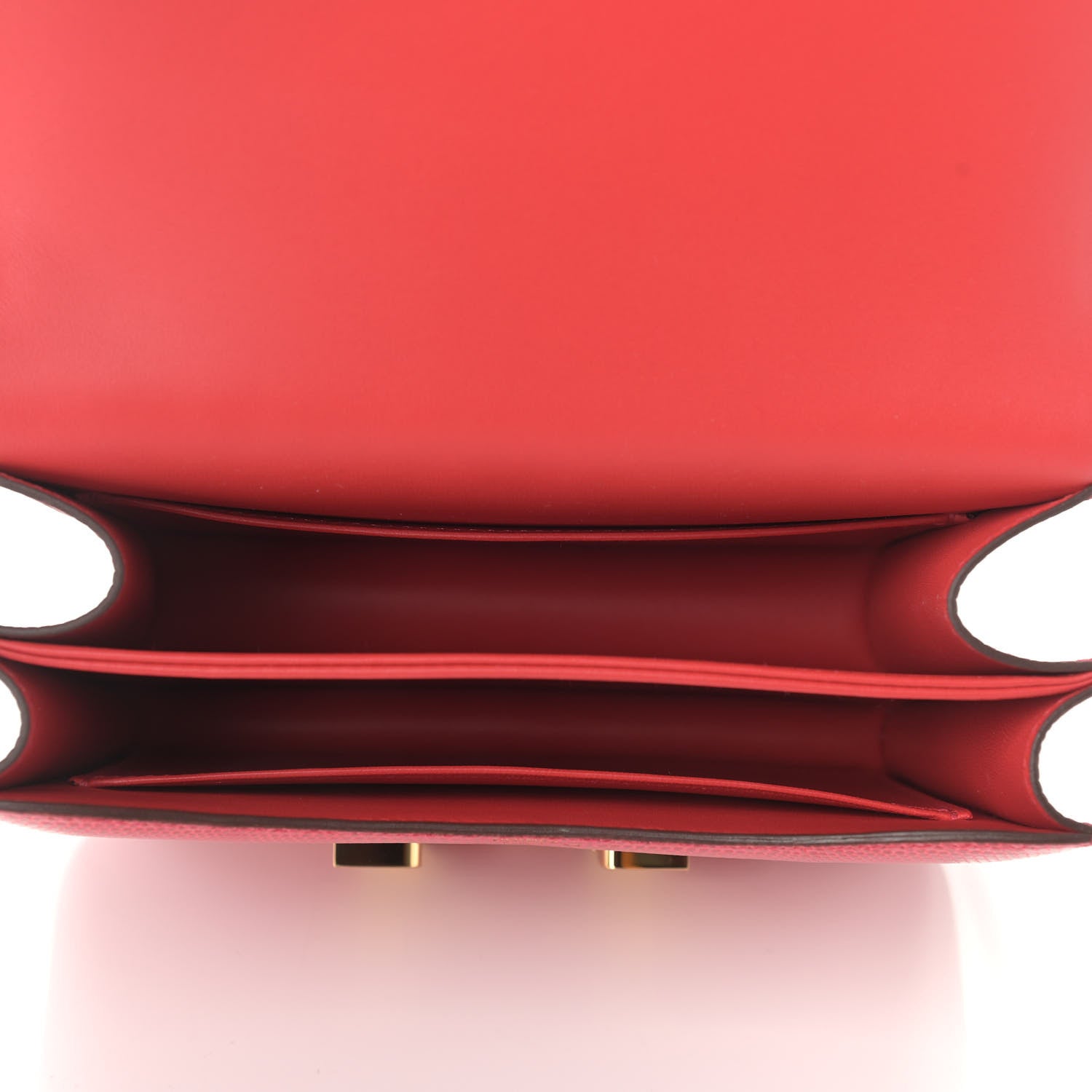 Hermes Lizard Constance 18 Rouge Moyen 5 of 9