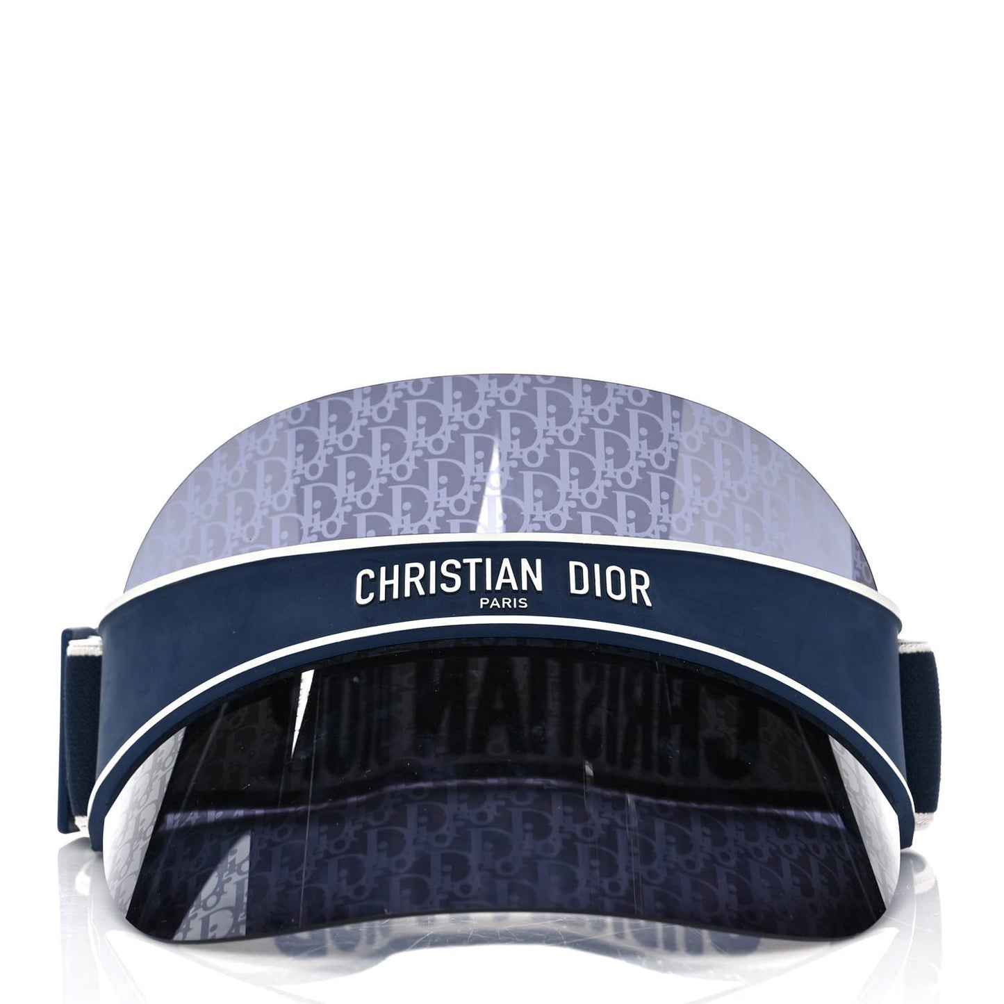 Oblique DiorClub V1U Sun Visor Blue