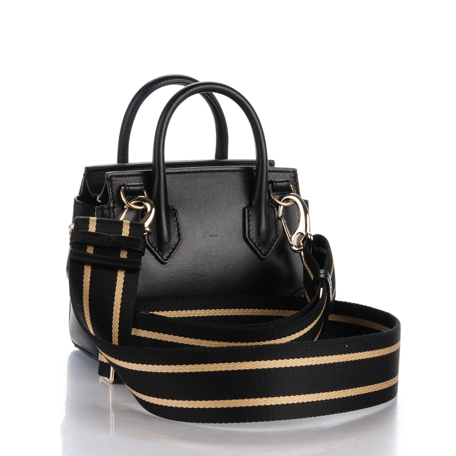 Versace Calfskin Small Palazzo Empire Bag Black 4 of 8