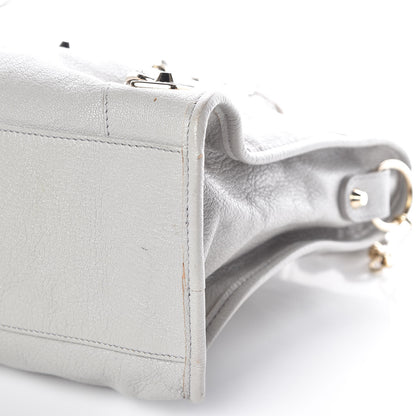 Balenciaga Chevre Gold Metallic Edge Hardware City Gris Perle 7 of 18