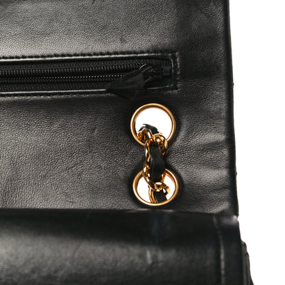 Chanel Lambskin Quilted Small Double Flap Black 21 of 26