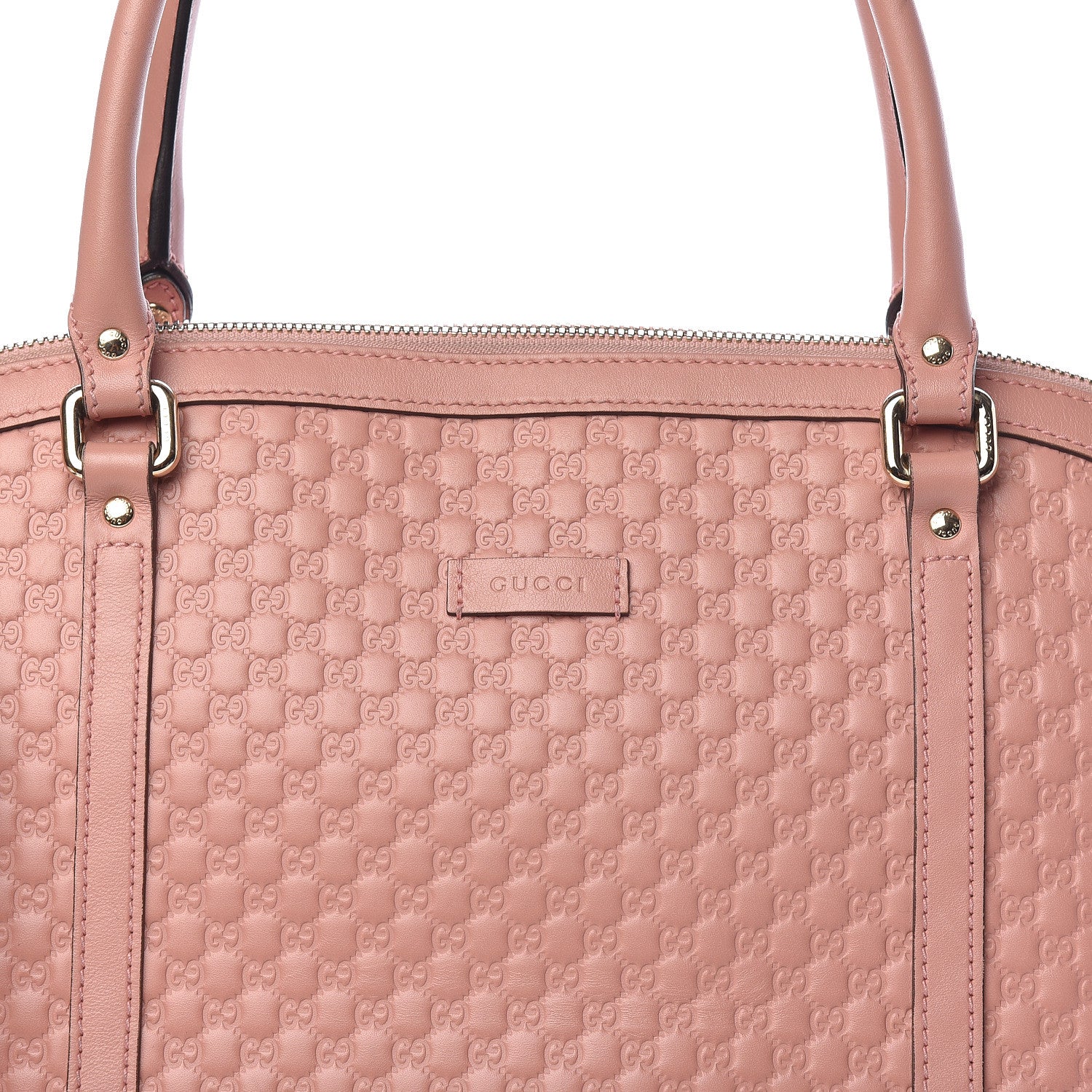 Gucci Soft Microguccissima Large Dome Satchel Soft Pink 12 of 14