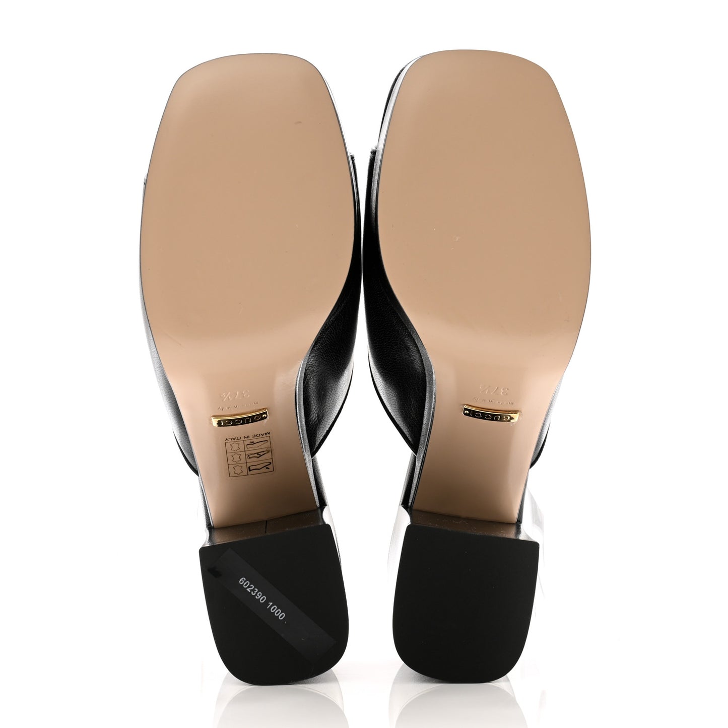 Granada Kid Houdan Platform Slide Sandals 37.5 Black
