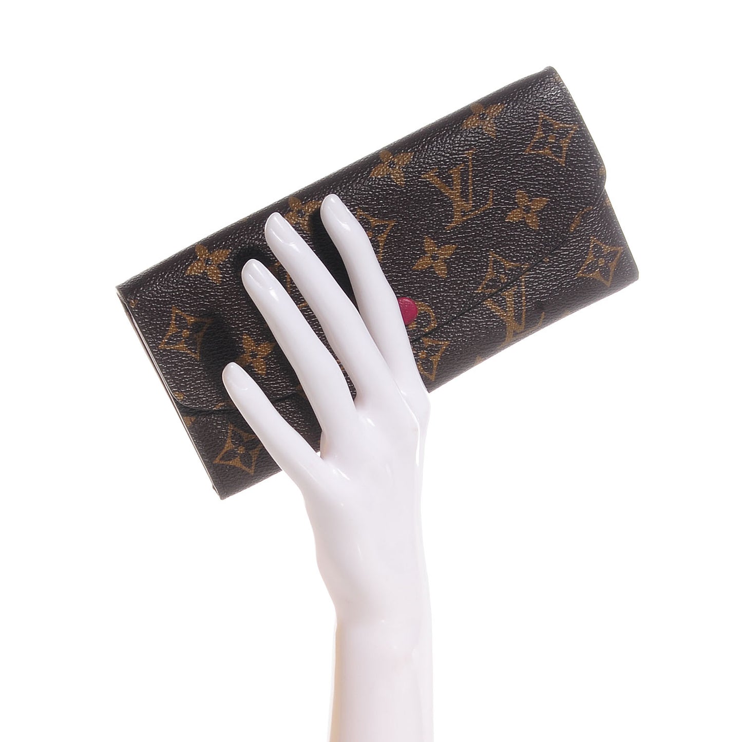 Monogram Emilie Wallet Fuchsia
