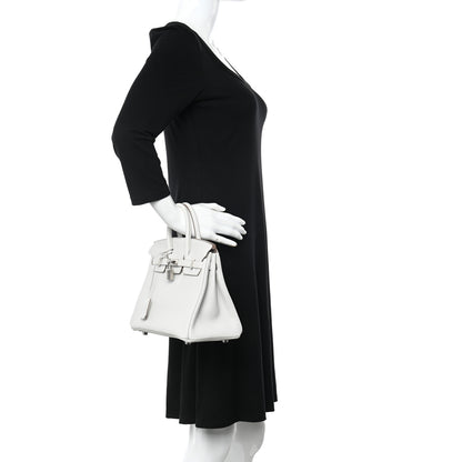 Hermes Togo Birkin 25 Gris Pale 2 of 15