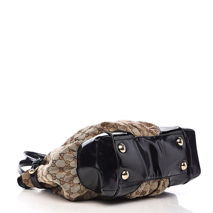 Gucci Monogram Full Moon Tote Black 4 of 27