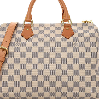 Louis Vuitton LOUIS VUITTON Damier Azur Speedy Bandouliere 30 7 of 10