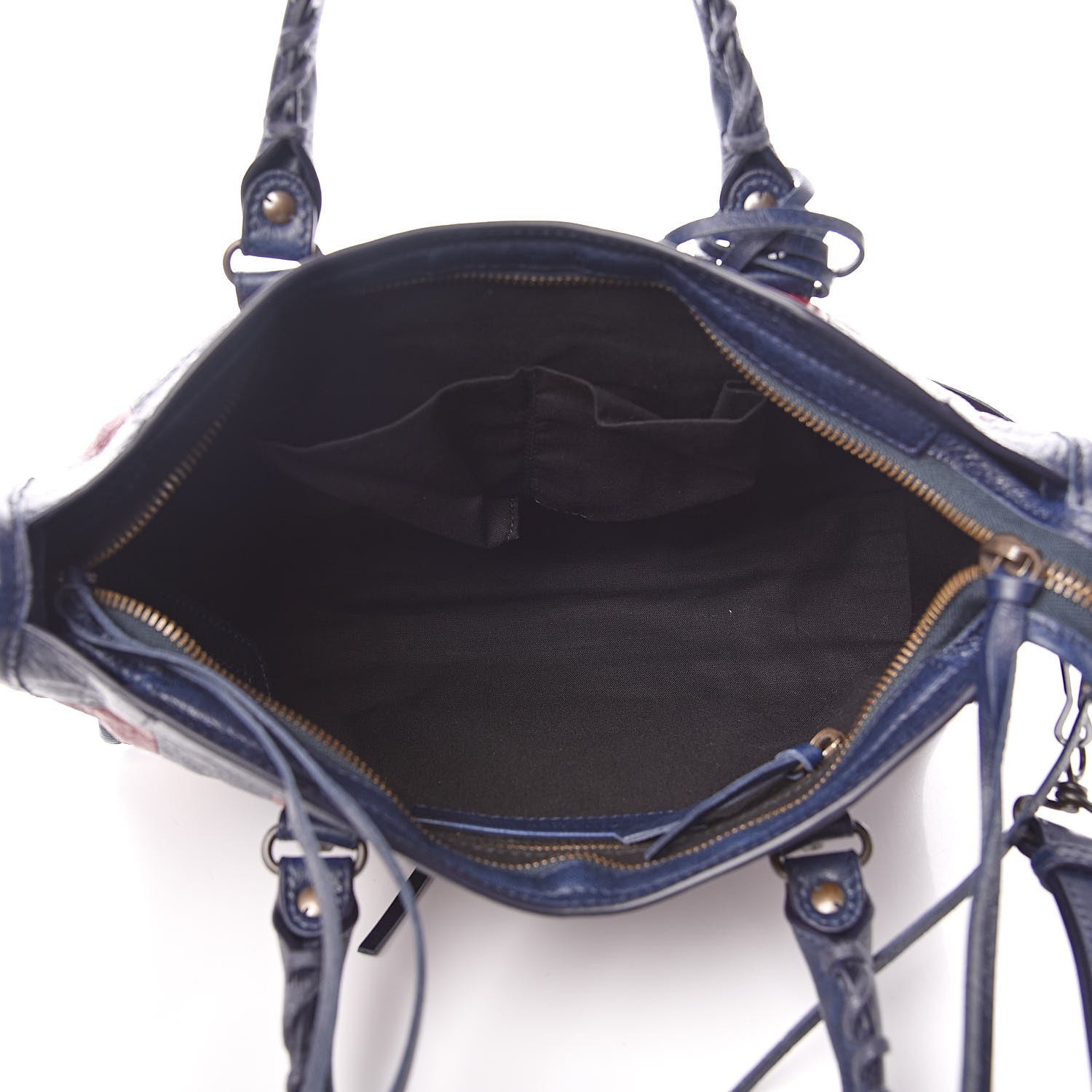Balenciaga Veau Arena Multicolore Classic Hardware S City Bleu Nuit Rouge 5 of 9